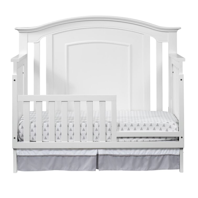 Convertible crib 2024 bed rail